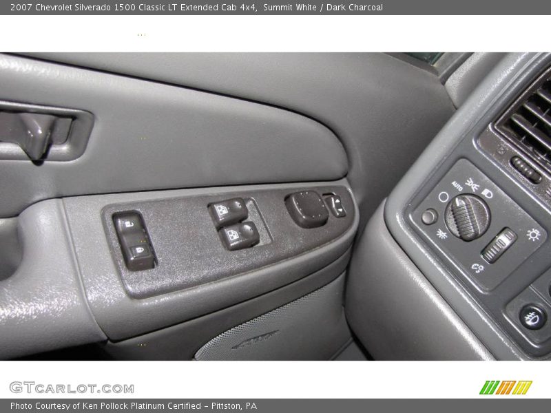 Summit White / Dark Charcoal 2007 Chevrolet Silverado 1500 Classic LT Extended Cab 4x4