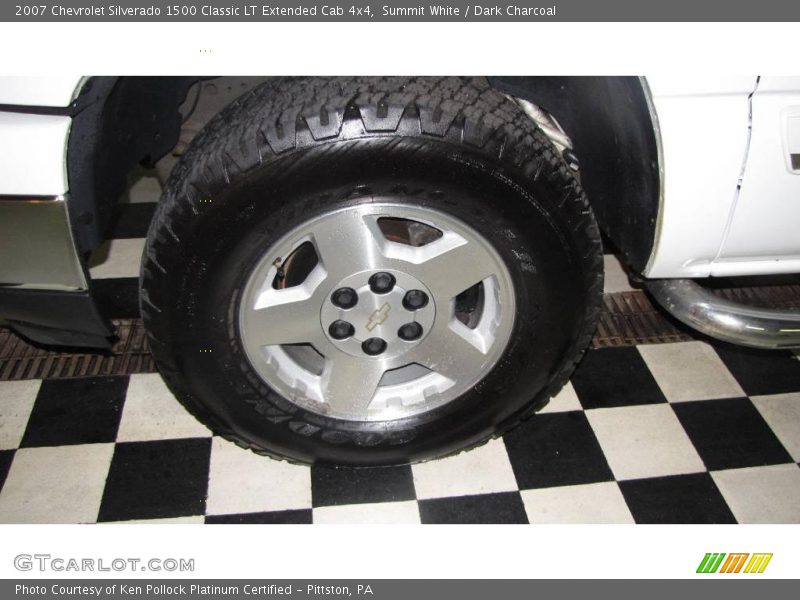 Summit White / Dark Charcoal 2007 Chevrolet Silverado 1500 Classic LT Extended Cab 4x4