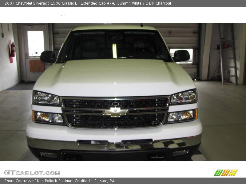 Summit White / Dark Charcoal 2007 Chevrolet Silverado 1500 Classic LT Extended Cab 4x4