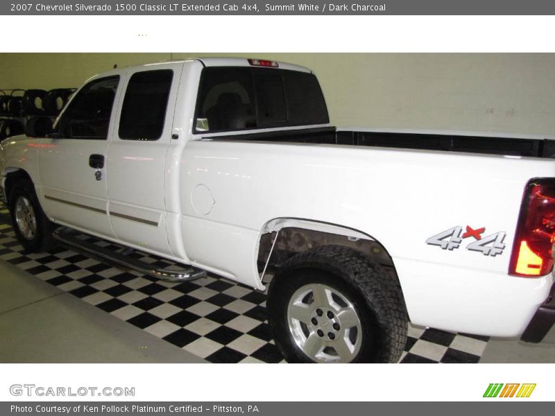 Summit White / Dark Charcoal 2007 Chevrolet Silverado 1500 Classic LT Extended Cab 4x4