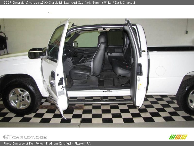 Summit White / Dark Charcoal 2007 Chevrolet Silverado 1500 Classic LT Extended Cab 4x4