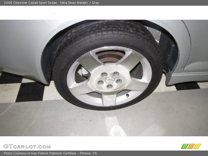 Ultra Silver Metallic / Gray 2008 Chevrolet Cobalt Sport Sedan