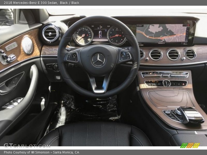 Black / Black 2018 Mercedes-Benz E 300 Sedan