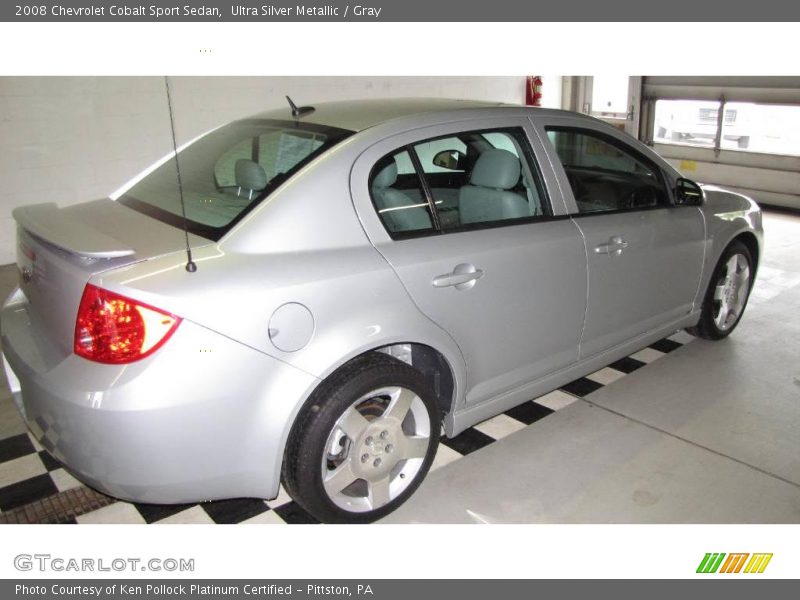 Ultra Silver Metallic / Gray 2008 Chevrolet Cobalt Sport Sedan