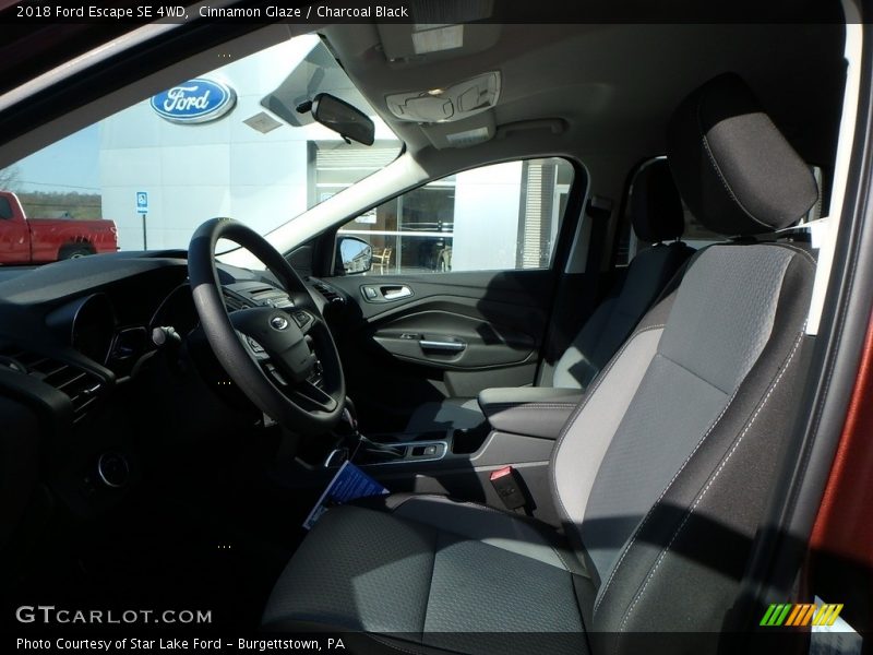 Cinnamon Glaze / Charcoal Black 2018 Ford Escape SE 4WD