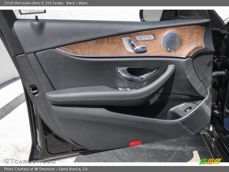Black / Black 2018 Mercedes-Benz E 300 Sedan