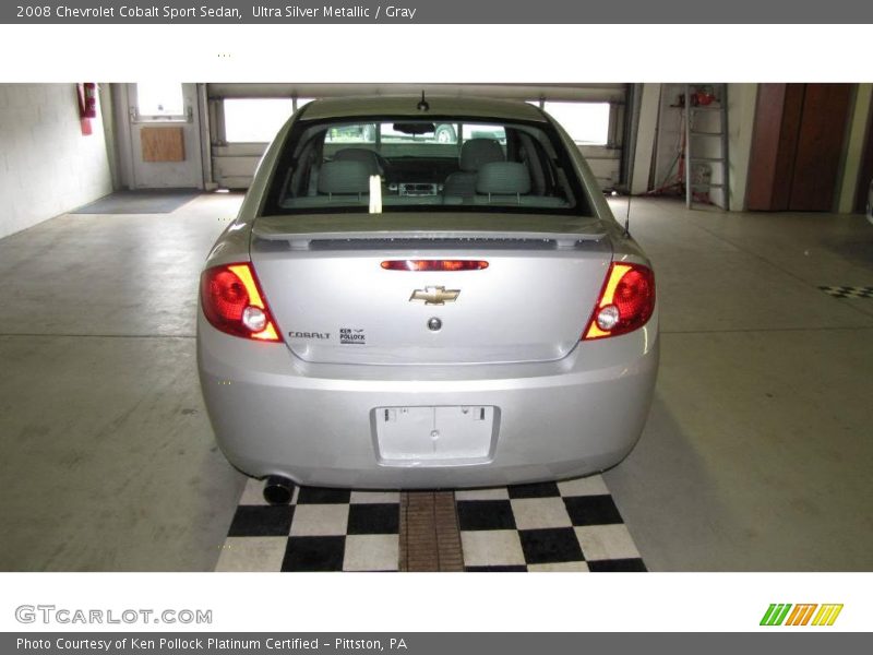 Ultra Silver Metallic / Gray 2008 Chevrolet Cobalt Sport Sedan