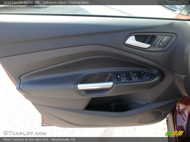 Cinnamon Glaze / Charcoal Black 2018 Ford Escape SE 4WD