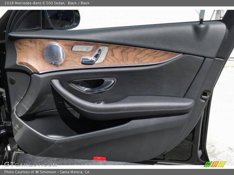 Black / Black 2018 Mercedes-Benz E 300 Sedan