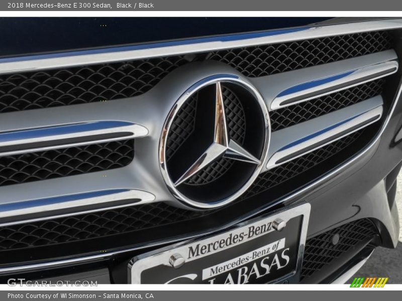 Black / Black 2018 Mercedes-Benz E 300 Sedan