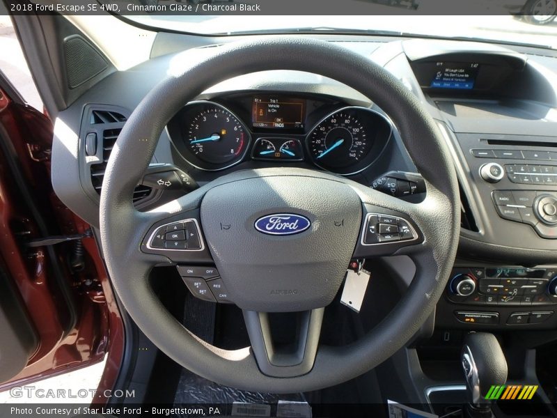 Cinnamon Glaze / Charcoal Black 2018 Ford Escape SE 4WD