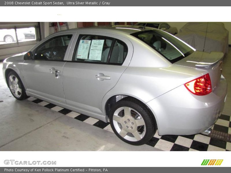 Ultra Silver Metallic / Gray 2008 Chevrolet Cobalt Sport Sedan