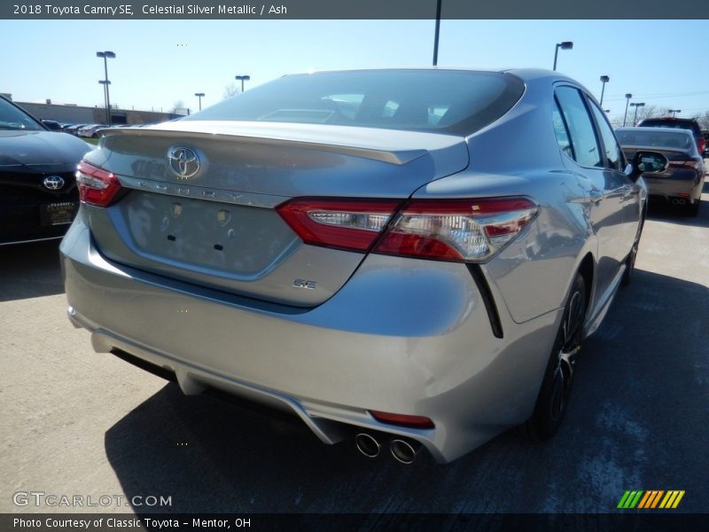 Celestial Silver Metallic / Ash 2018 Toyota Camry SE