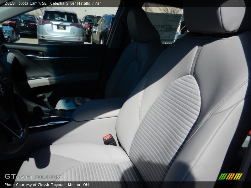 Celestial Silver Metallic / Ash 2018 Toyota Camry SE