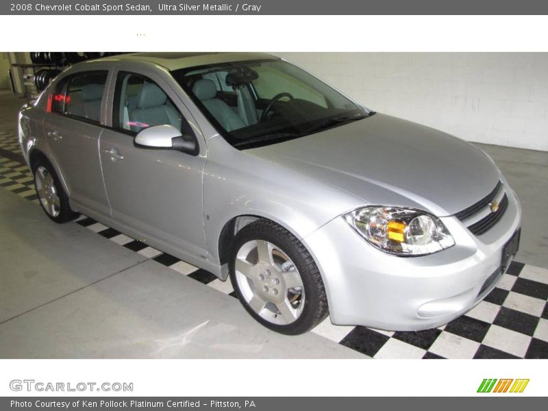 Ultra Silver Metallic / Gray 2008 Chevrolet Cobalt Sport Sedan