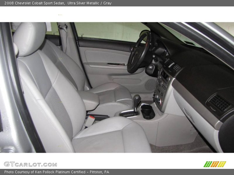 Ultra Silver Metallic / Gray 2008 Chevrolet Cobalt Sport Sedan