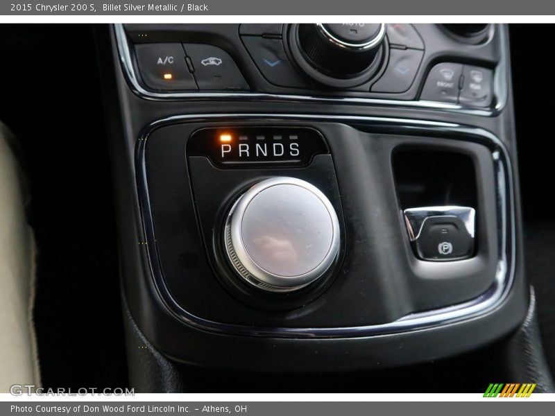 Billet Silver Metallic / Black 2015 Chrysler 200 S
