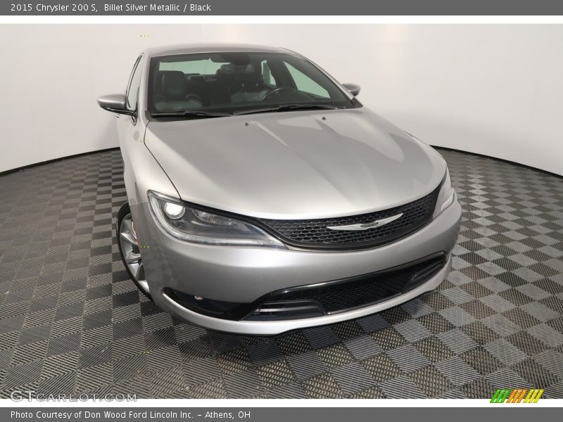 Billet Silver Metallic / Black 2015 Chrysler 200 S