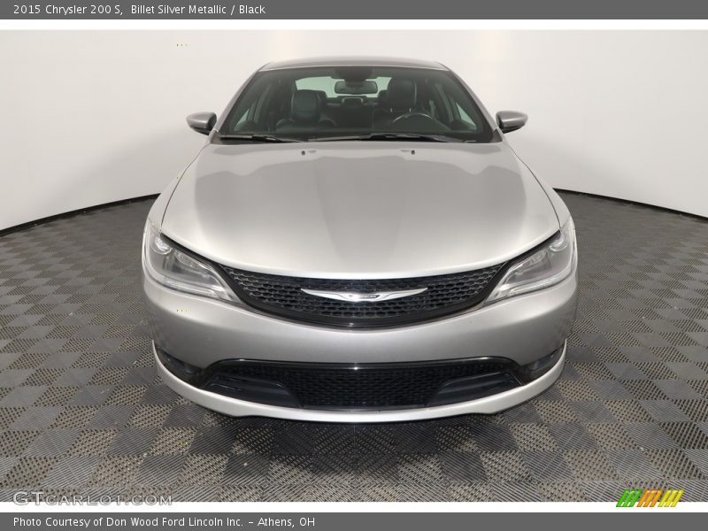 Billet Silver Metallic / Black 2015 Chrysler 200 S