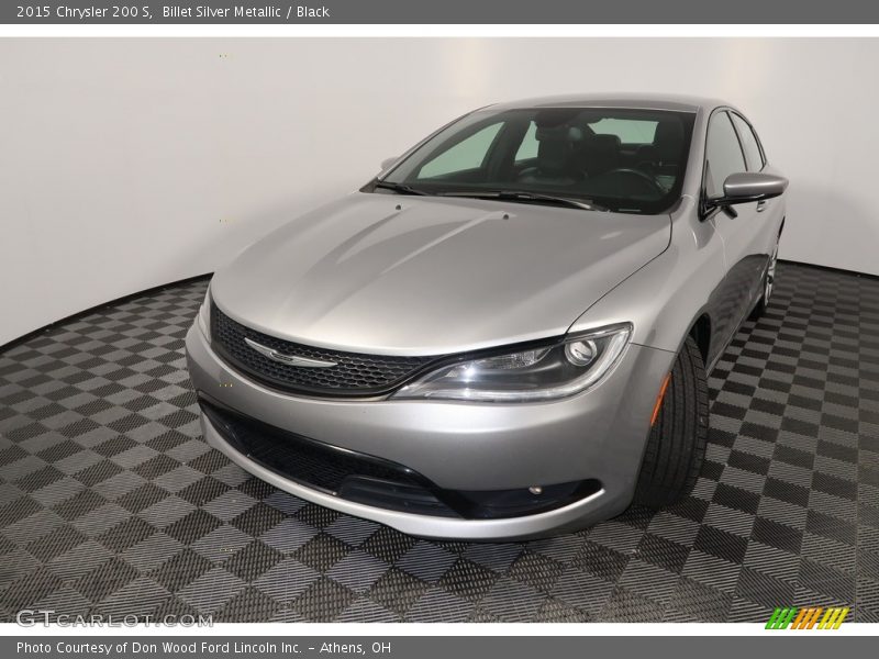 Billet Silver Metallic / Black 2015 Chrysler 200 S