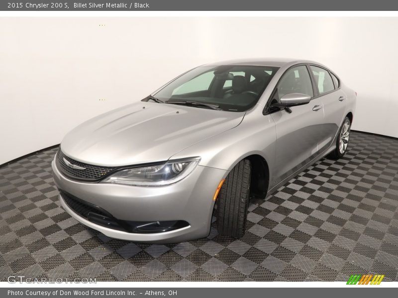 Billet Silver Metallic / Black 2015 Chrysler 200 S