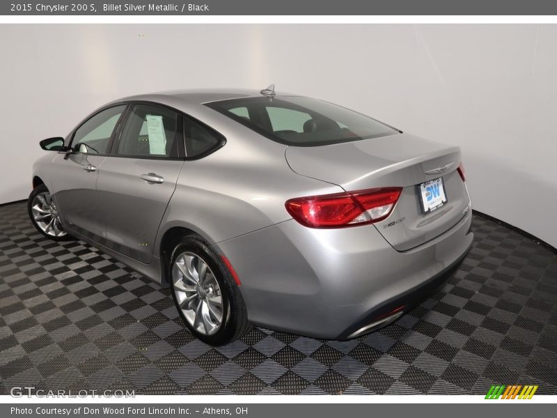 Billet Silver Metallic / Black 2015 Chrysler 200 S
