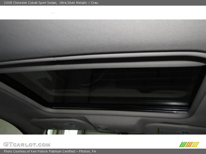 Ultra Silver Metallic / Gray 2008 Chevrolet Cobalt Sport Sedan
