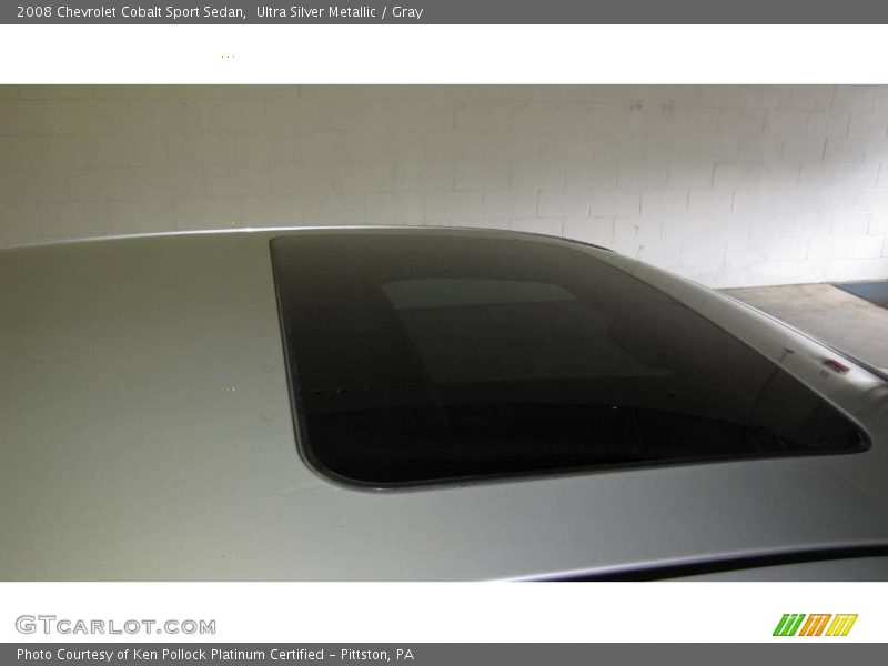 Ultra Silver Metallic / Gray 2008 Chevrolet Cobalt Sport Sedan