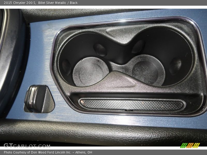 Billet Silver Metallic / Black 2015 Chrysler 200 S
