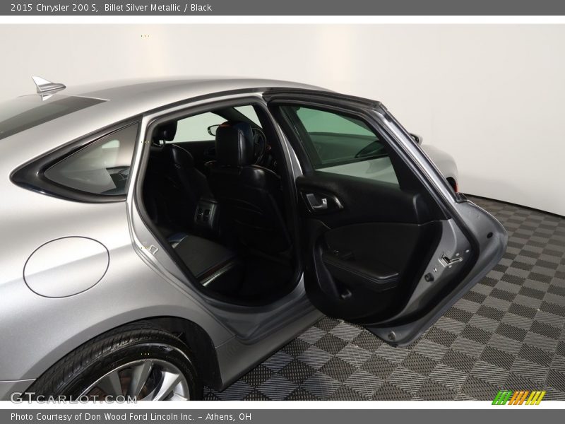 Billet Silver Metallic / Black 2015 Chrysler 200 S