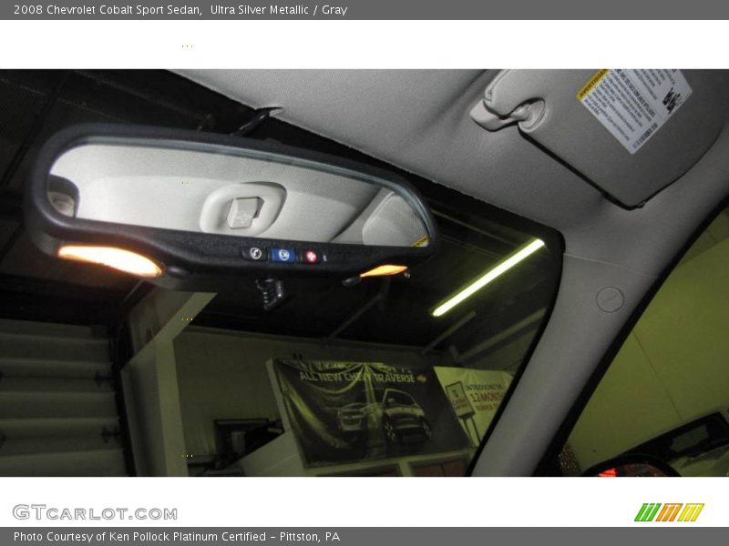 Ultra Silver Metallic / Gray 2008 Chevrolet Cobalt Sport Sedan
