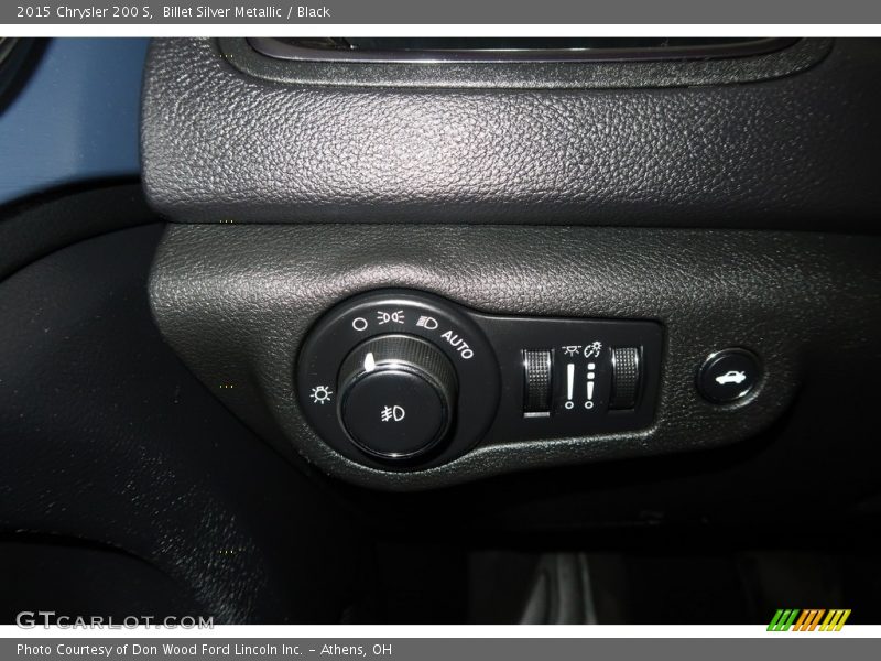 Billet Silver Metallic / Black 2015 Chrysler 200 S