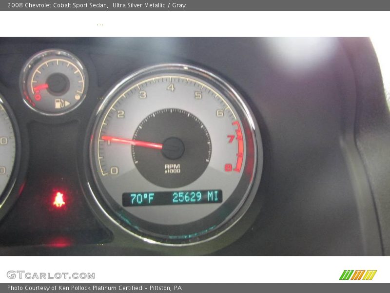 Ultra Silver Metallic / Gray 2008 Chevrolet Cobalt Sport Sedan