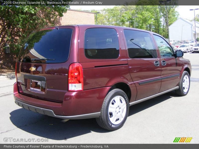 Bordeaux Red Metallic / Medium Gray 2008 Chevrolet Uplander LS
