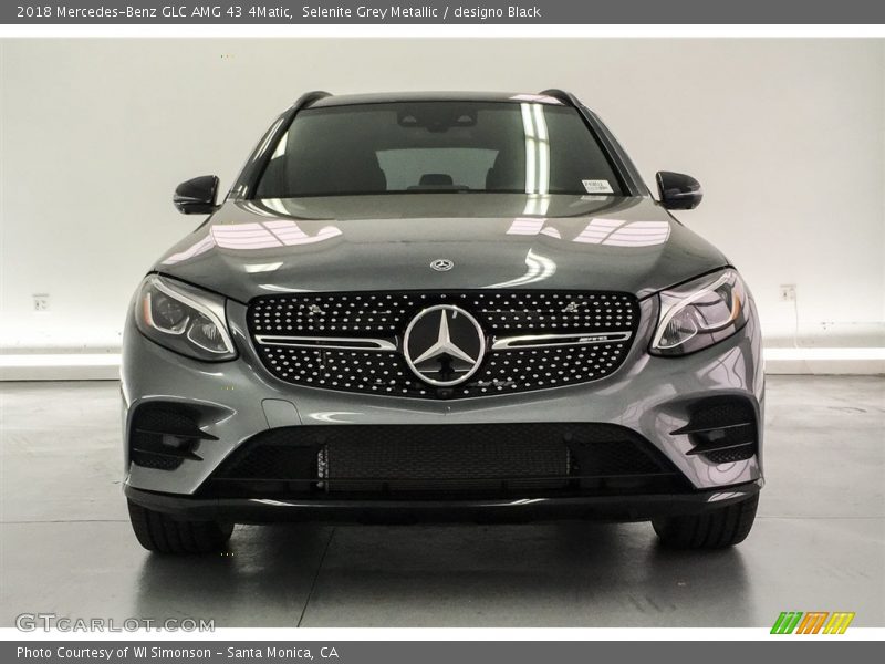 Selenite Grey Metallic / designo Black 2018 Mercedes-Benz GLC AMG 43 4Matic