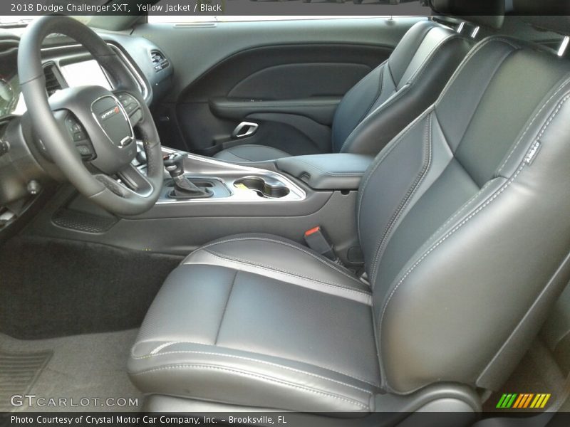 Yellow Jacket / Black 2018 Dodge Challenger SXT