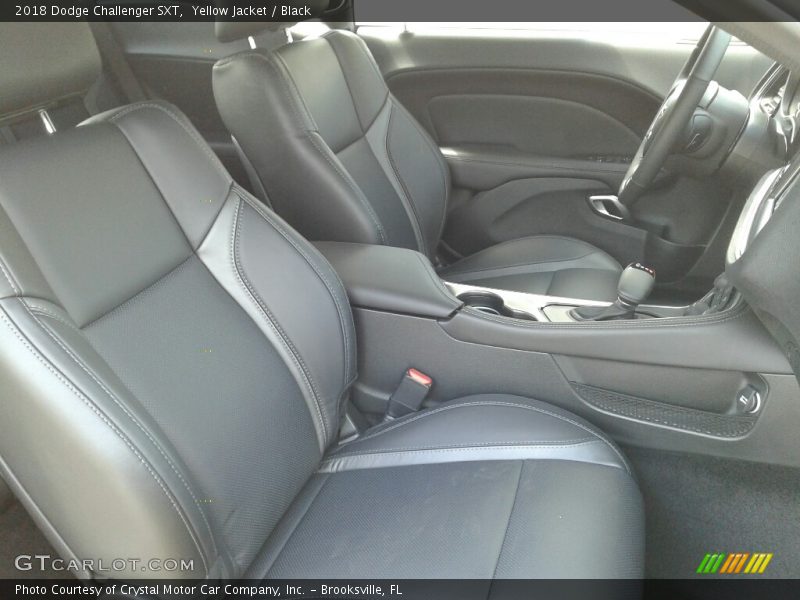 Yellow Jacket / Black 2018 Dodge Challenger SXT