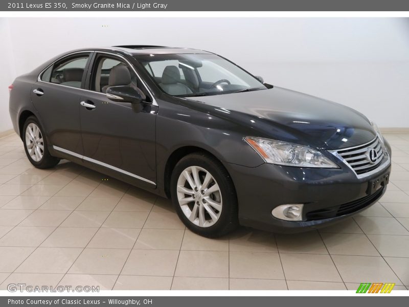 Smoky Granite Mica / Light Gray 2011 Lexus ES 350