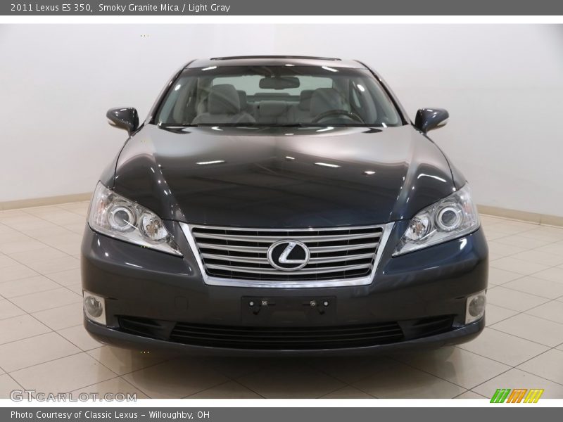 Smoky Granite Mica / Light Gray 2011 Lexus ES 350