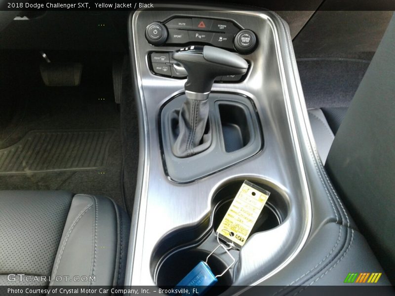 Yellow Jacket / Black 2018 Dodge Challenger SXT