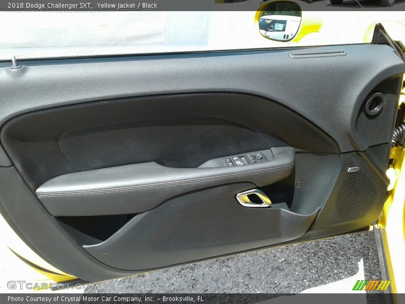 Yellow Jacket / Black 2018 Dodge Challenger SXT