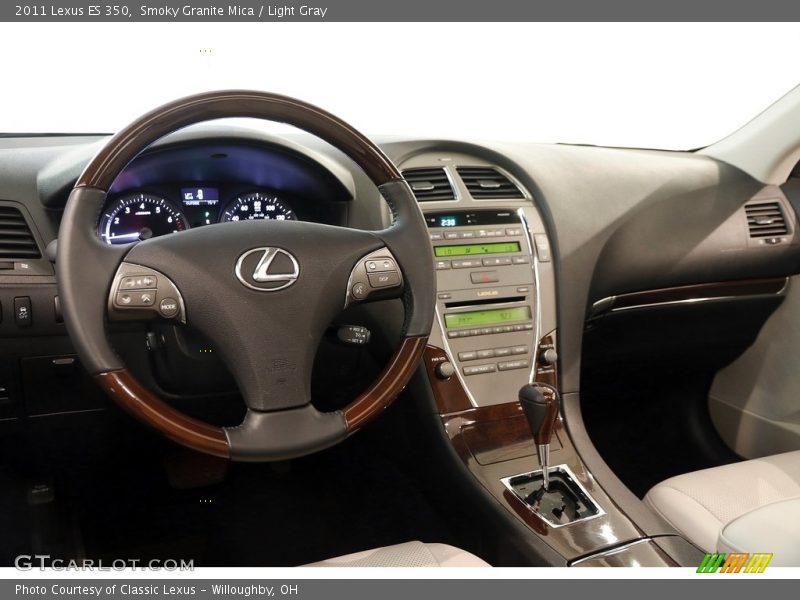 Smoky Granite Mica / Light Gray 2011 Lexus ES 350