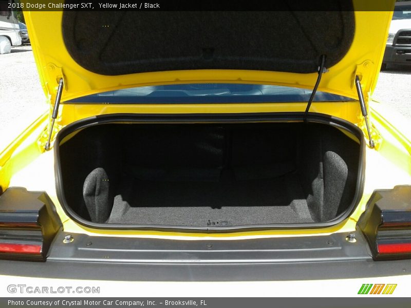 Yellow Jacket / Black 2018 Dodge Challenger SXT