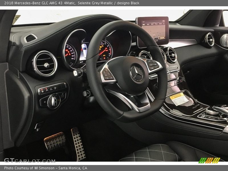 Dashboard of 2018 GLC AMG 43 4Matic