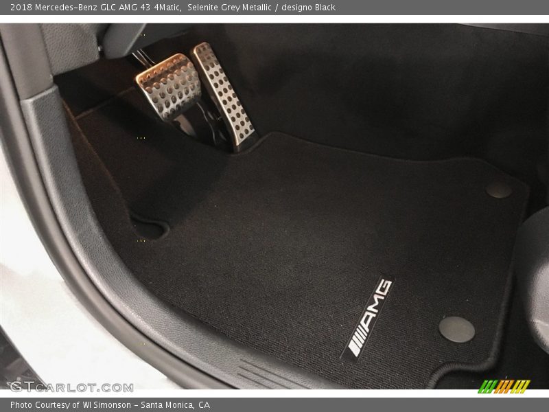 Selenite Grey Metallic / designo Black 2018 Mercedes-Benz GLC AMG 43 4Matic