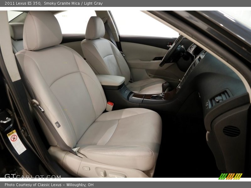 Smoky Granite Mica / Light Gray 2011 Lexus ES 350