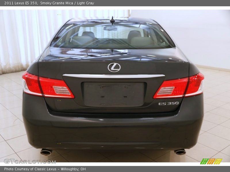 Smoky Granite Mica / Light Gray 2011 Lexus ES 350