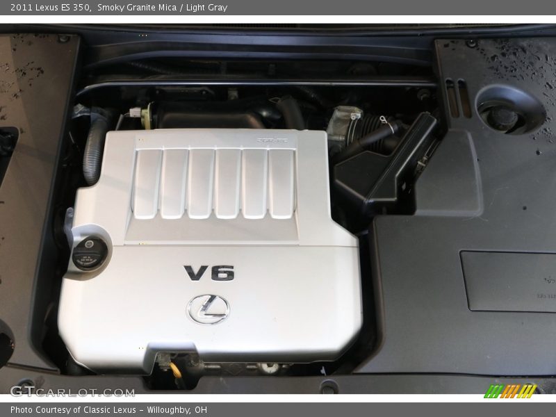 Smoky Granite Mica / Light Gray 2011 Lexus ES 350