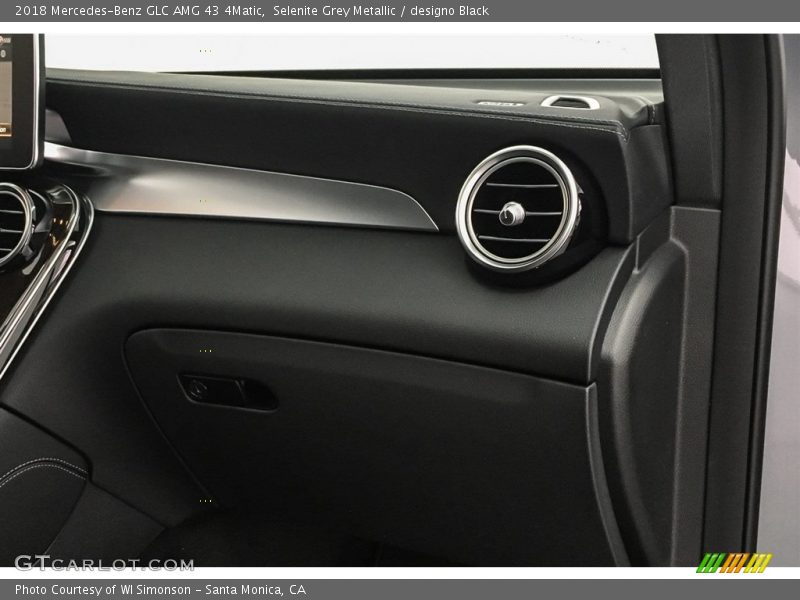 Selenite Grey Metallic / designo Black 2018 Mercedes-Benz GLC AMG 43 4Matic