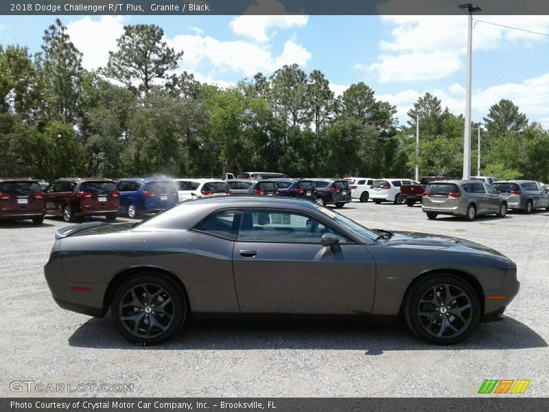 Granite / Black 2018 Dodge Challenger R/T Plus